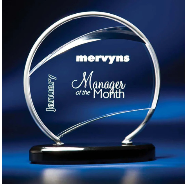 Aristo Award w/ Circle Frame