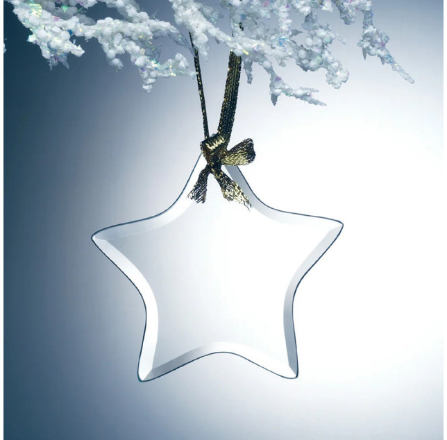 Crystal Holiday Ornaments