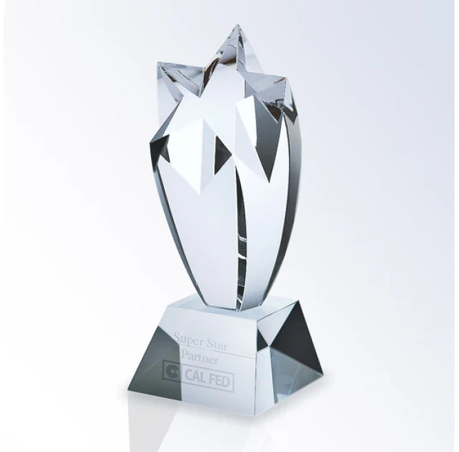 Rising Star Award - w/ Base Rising Star Award - w/ Base