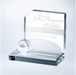 Crystal Hole-In-One Award