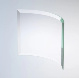Beveled Bent Glass