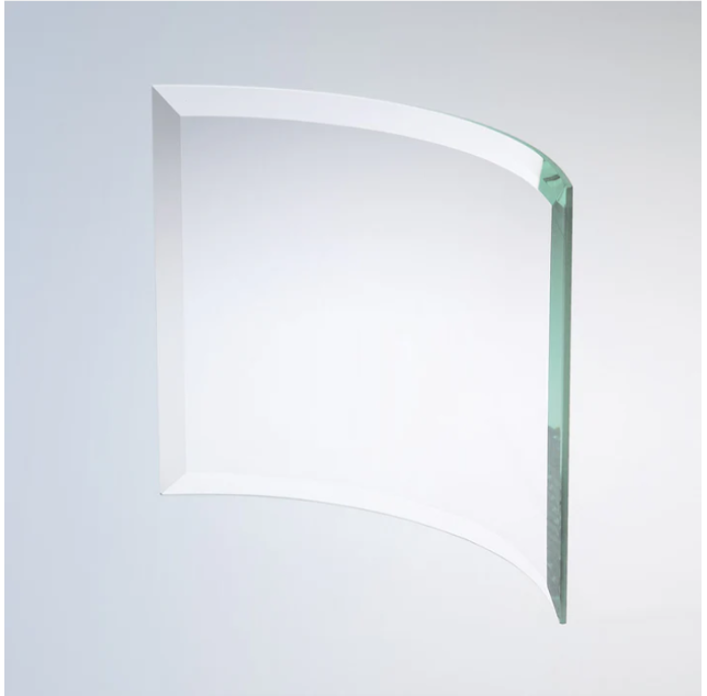 Beveled Bent Glass