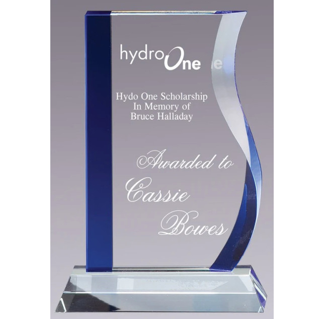 Waved Pinnacle Award Waved Pinnacle Award