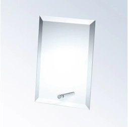 Beveled Rectangle w/Aluminum Pole