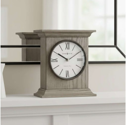 Modern Wood Mantel Clock – Contemporary Desk Timepiece