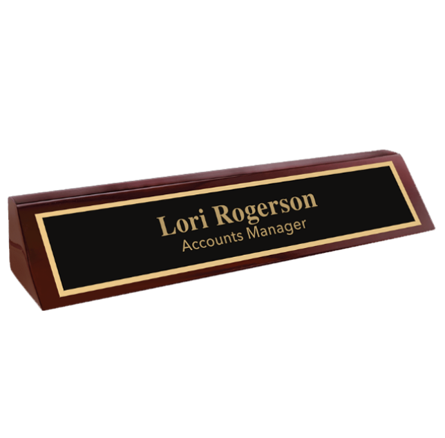 Custom Engraved Nameplate